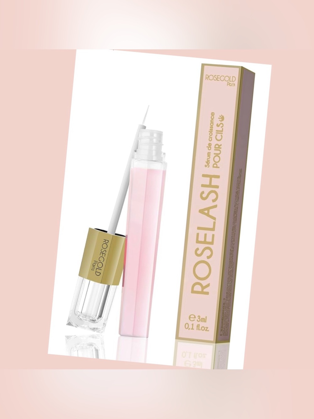 ROSELASH Eyelash Growth Serum By Rose Gold Paris